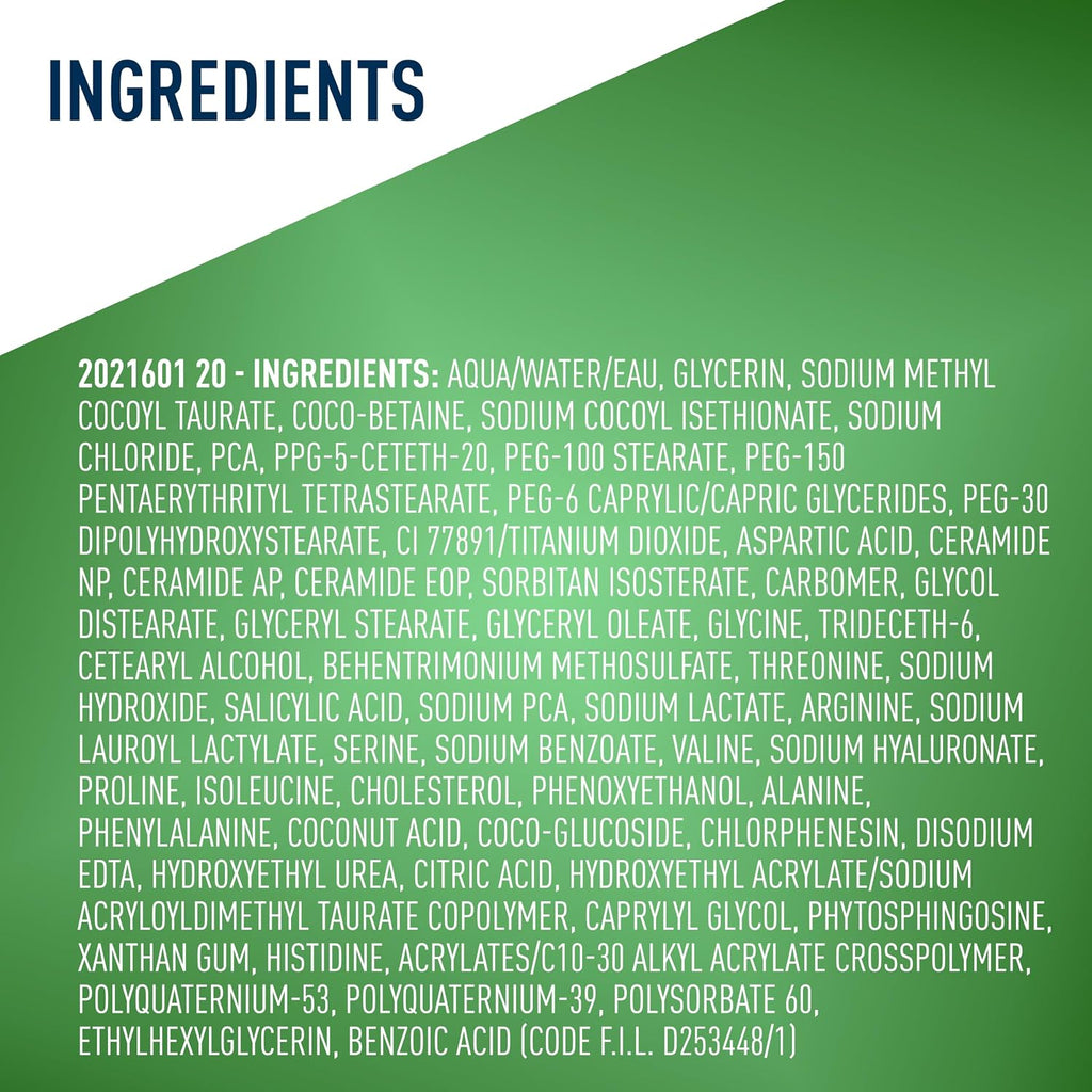 CeraVe Hydrating Cream To Foam Cleanser. Face Wash for Dry Skin. 19oz | Skin Care with Hyaluronic Acid. Makeup Remover. Facial Cleanser. Fragrance-Free. Non-Comedogenic. For Normal To Dry Skin